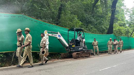 Dharmasthala case-6th day SIT search